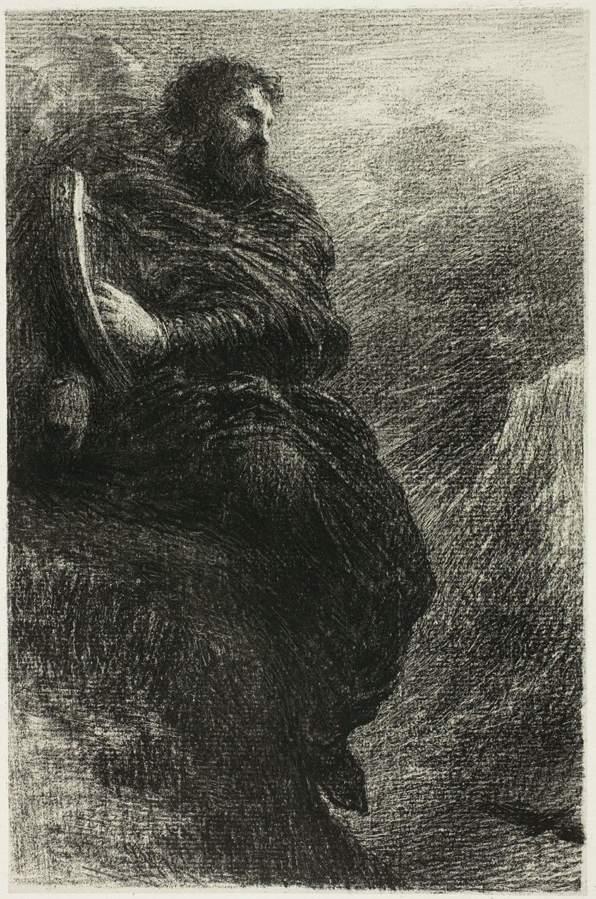 Harold we Włoszech: W górach autorstwa Ignace Henri Jean Fantin Latour
