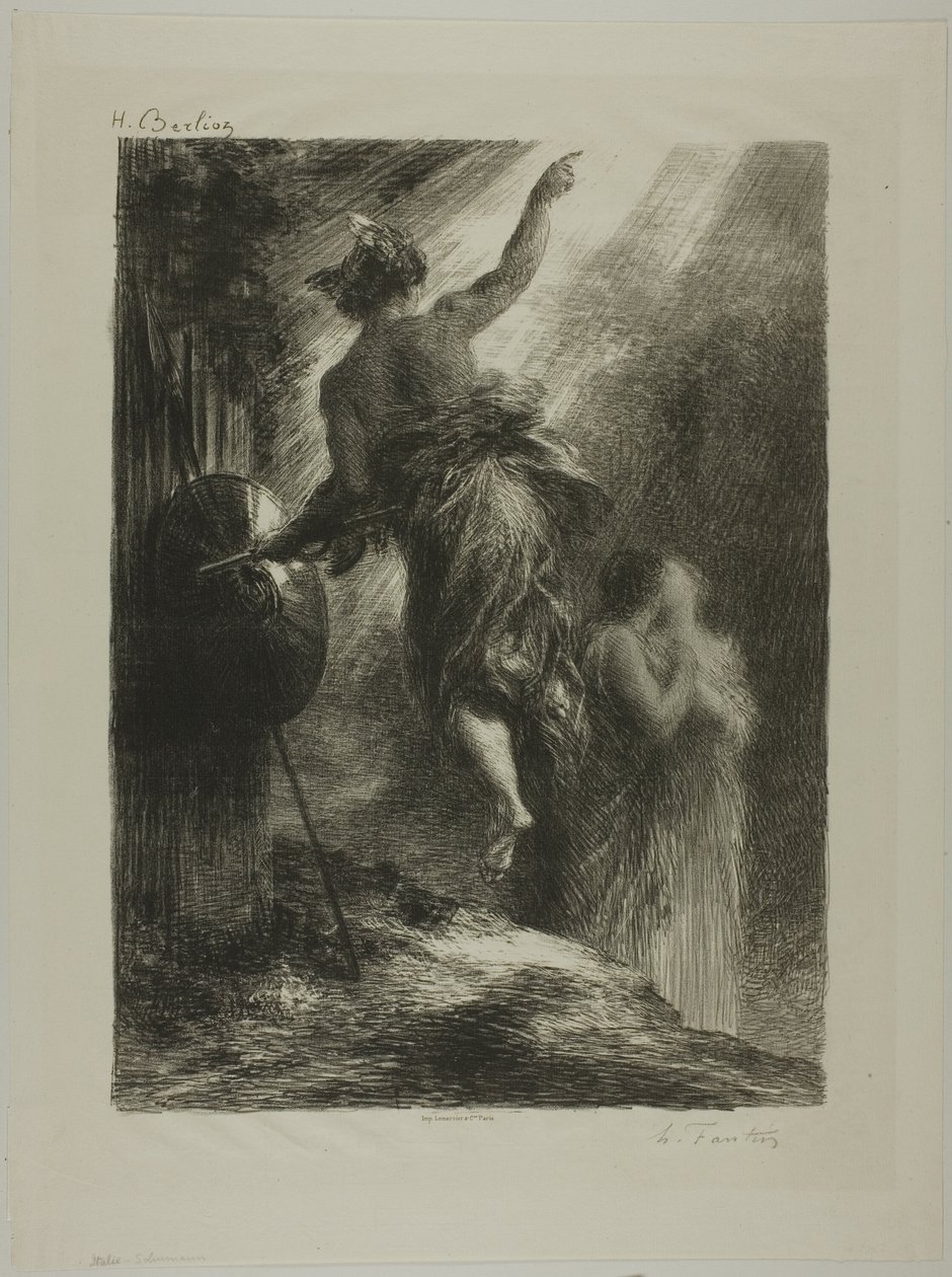 Włochy! autorstwa Ignace Henri Jean Fantin Latour
