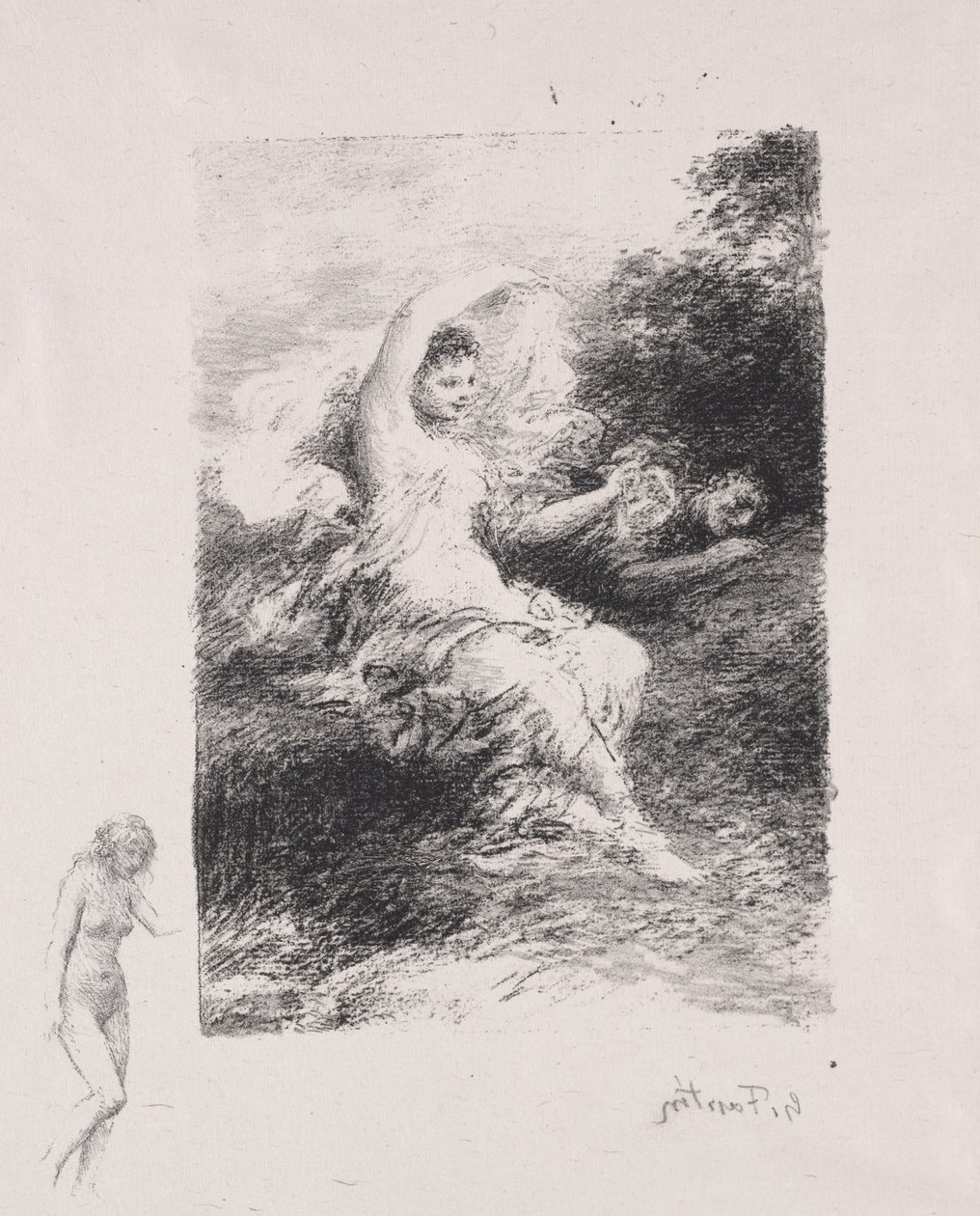 Lyde autorstwa Ignace Henri Jean Fantin Latour