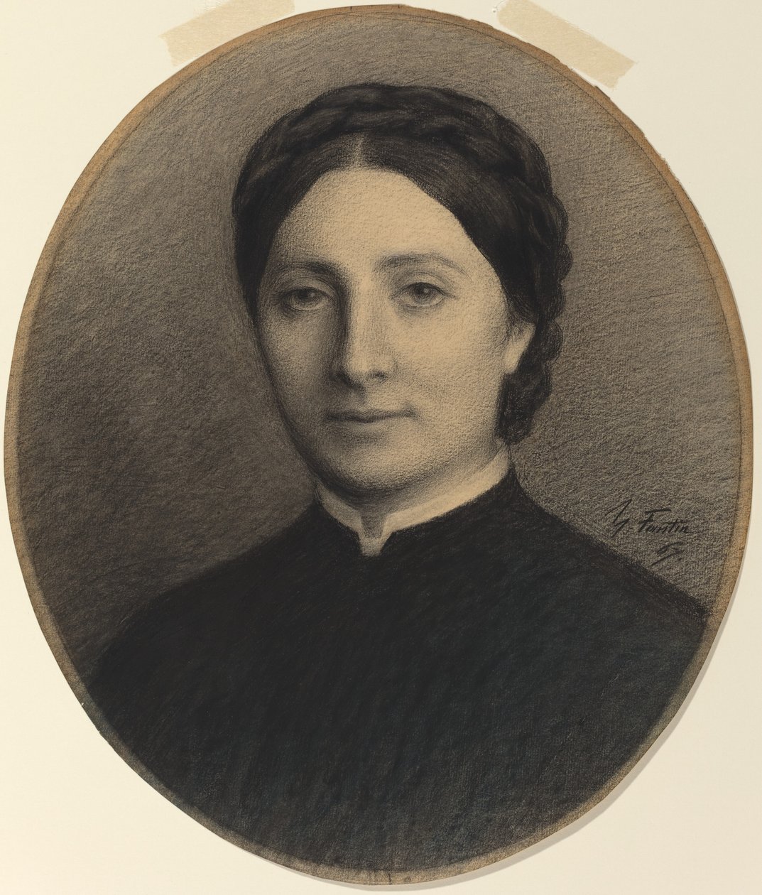 Madame Ditte autorstwa Ignace Henri Jean Fantin Latour