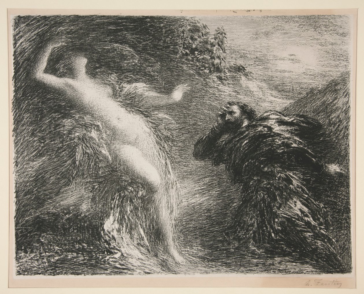 Manfred i Astaire autorstwa Ignace Henri Jean Fantin Latour