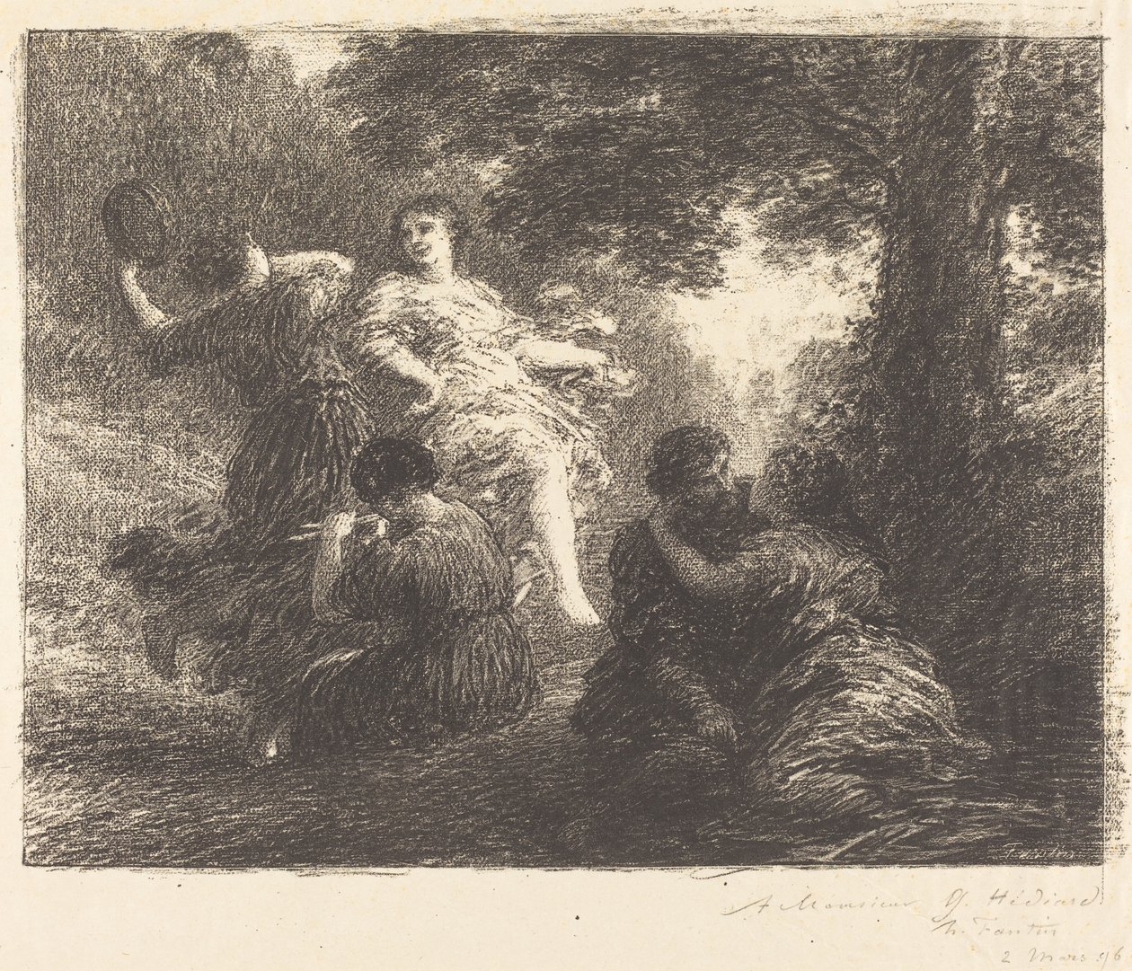 Pasterski autorstwa Ignace Henri Jean Fantin Latour