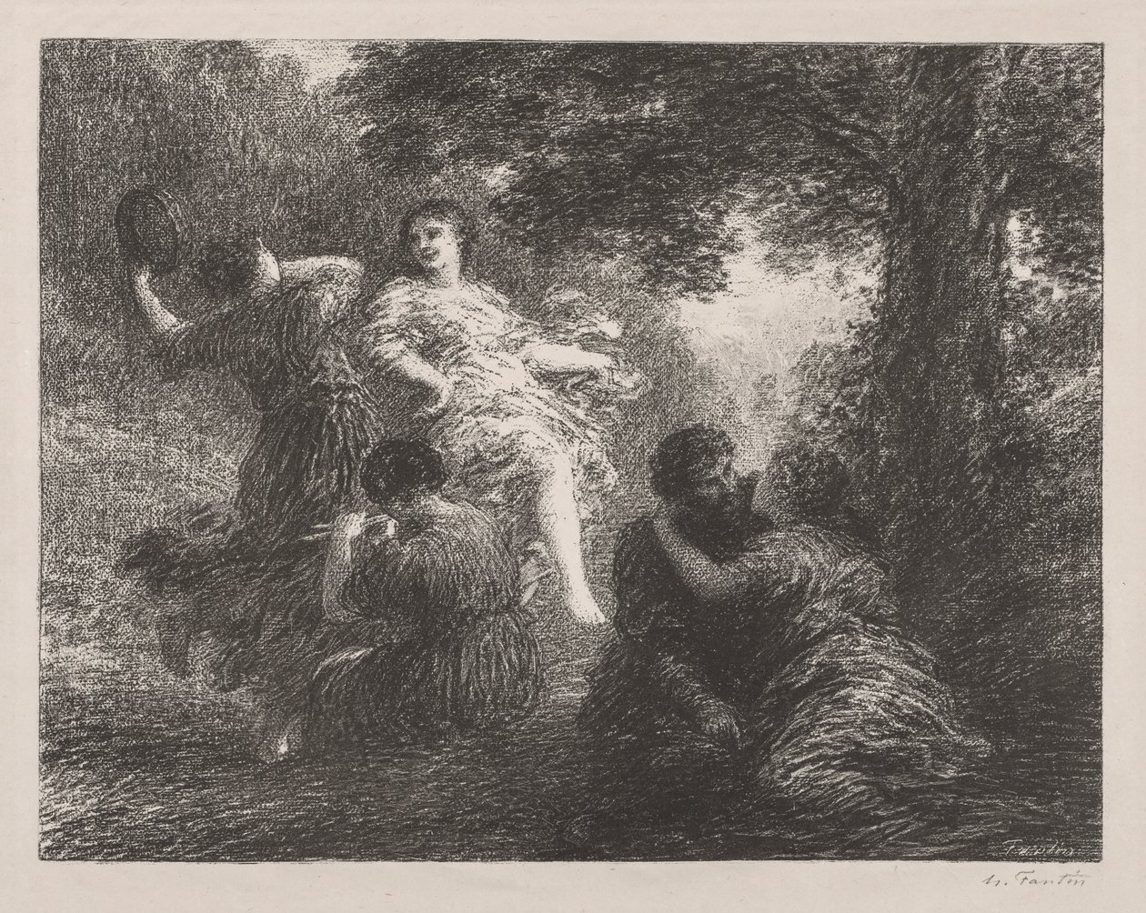 Pasterski autorstwa Ignace Henri Jean Fantin Latour