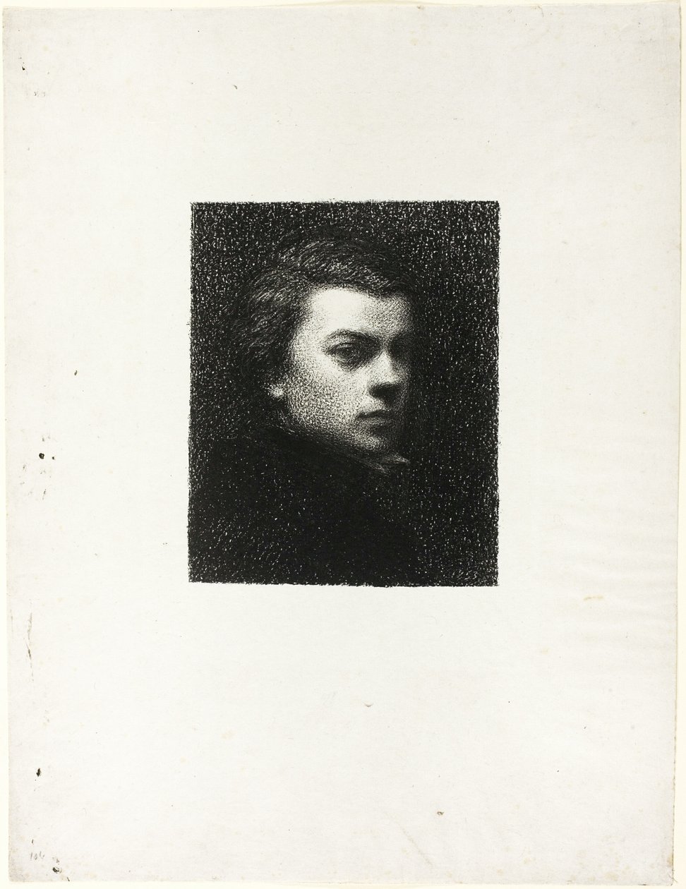Portret artysty w wieku siedemnastu lat autorstwa Ignace Henri Jean Fantin Latour