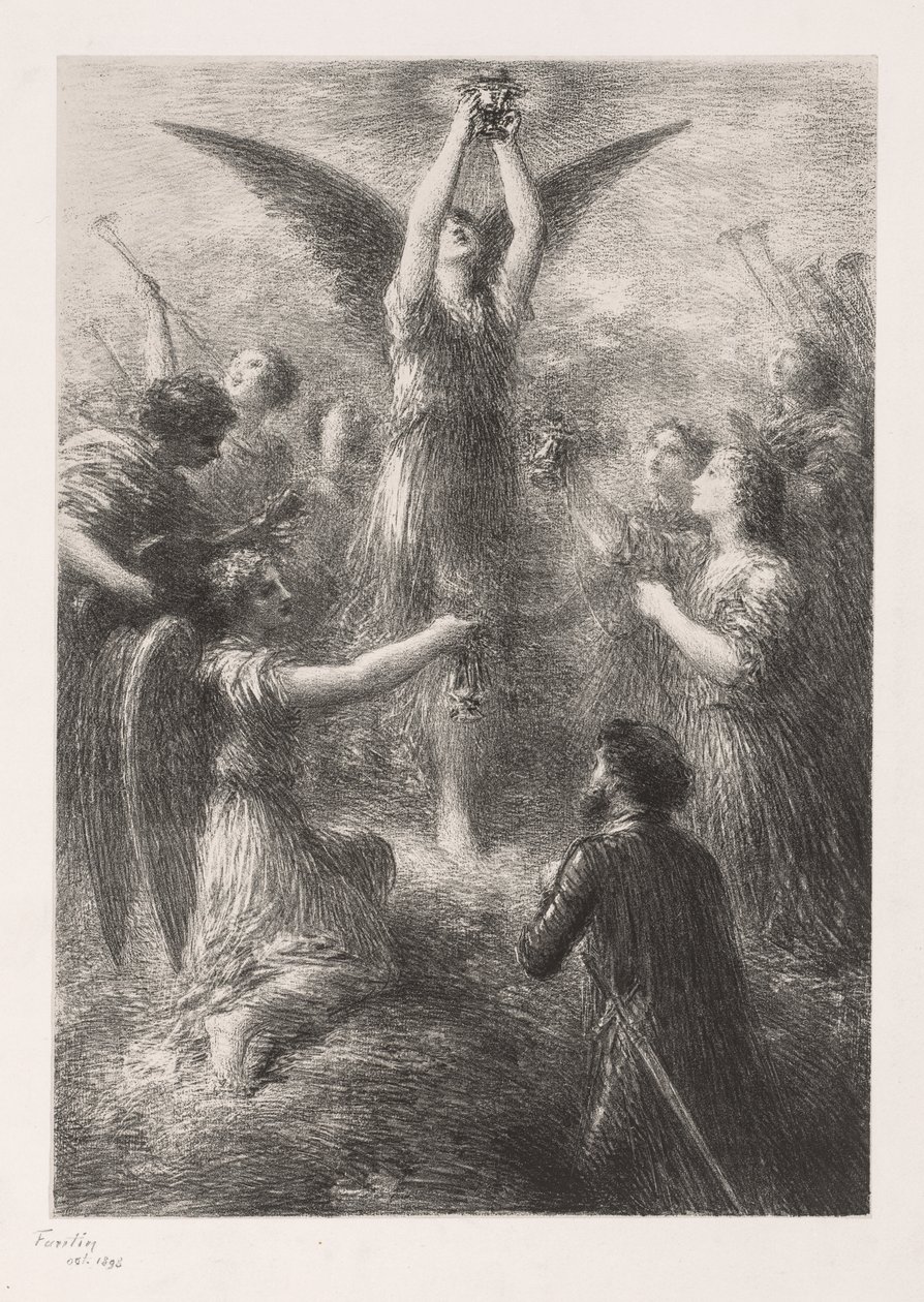 Preludium do Lohengrina autorstwa Ignace Henri Jean Fantin Latour