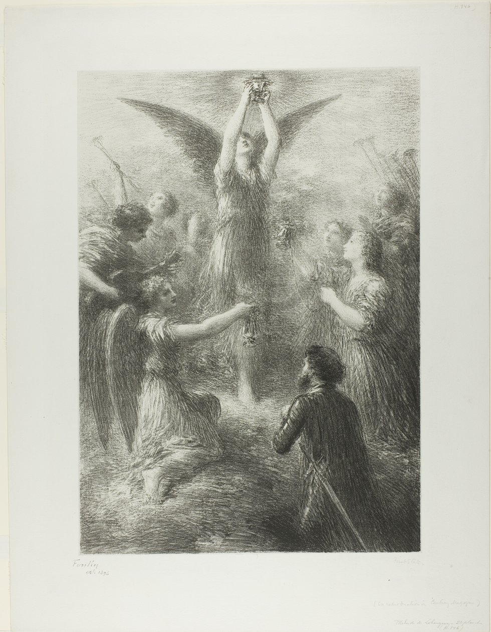 Preludium do Lohengrina, druga płyta autorstwa Ignace Henri Jean Fantin Latour
