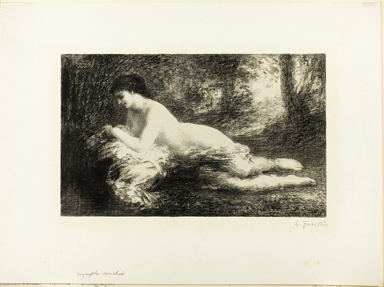 Zaduma autorstwa Ignace Henri Jean Fantin Latour