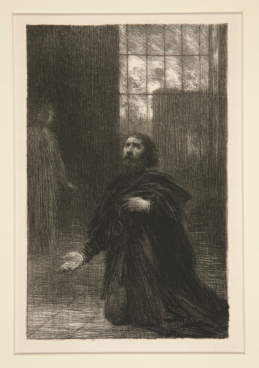 Rienzi: Akt V, część Rienzi (Rienzi: Akt V, Rienzi autorstwa Ignace Henri Jean Fantin Latour