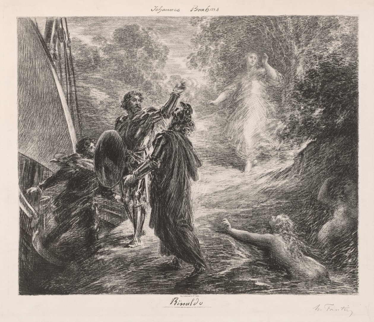 Rinaldo autorstwa Ignace Henri Jean Fantin Latour
