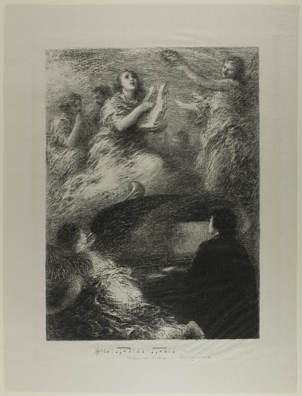Ostatnia kompozycja Roberta Schumanna autorstwa Henri Fantin Latour