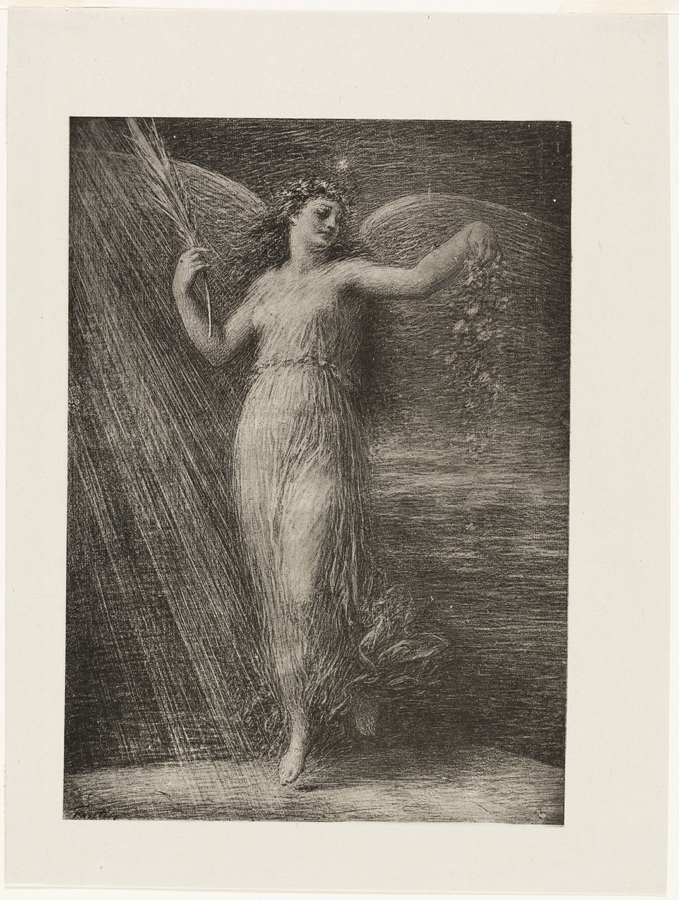 Budzenie autorstwa Ignace Henri Jean Fantin Latour