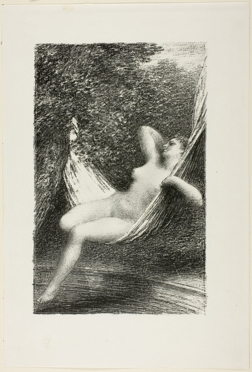 Sara Kąpiąca autorstwa Ignace Henri Jean Fantin Latour