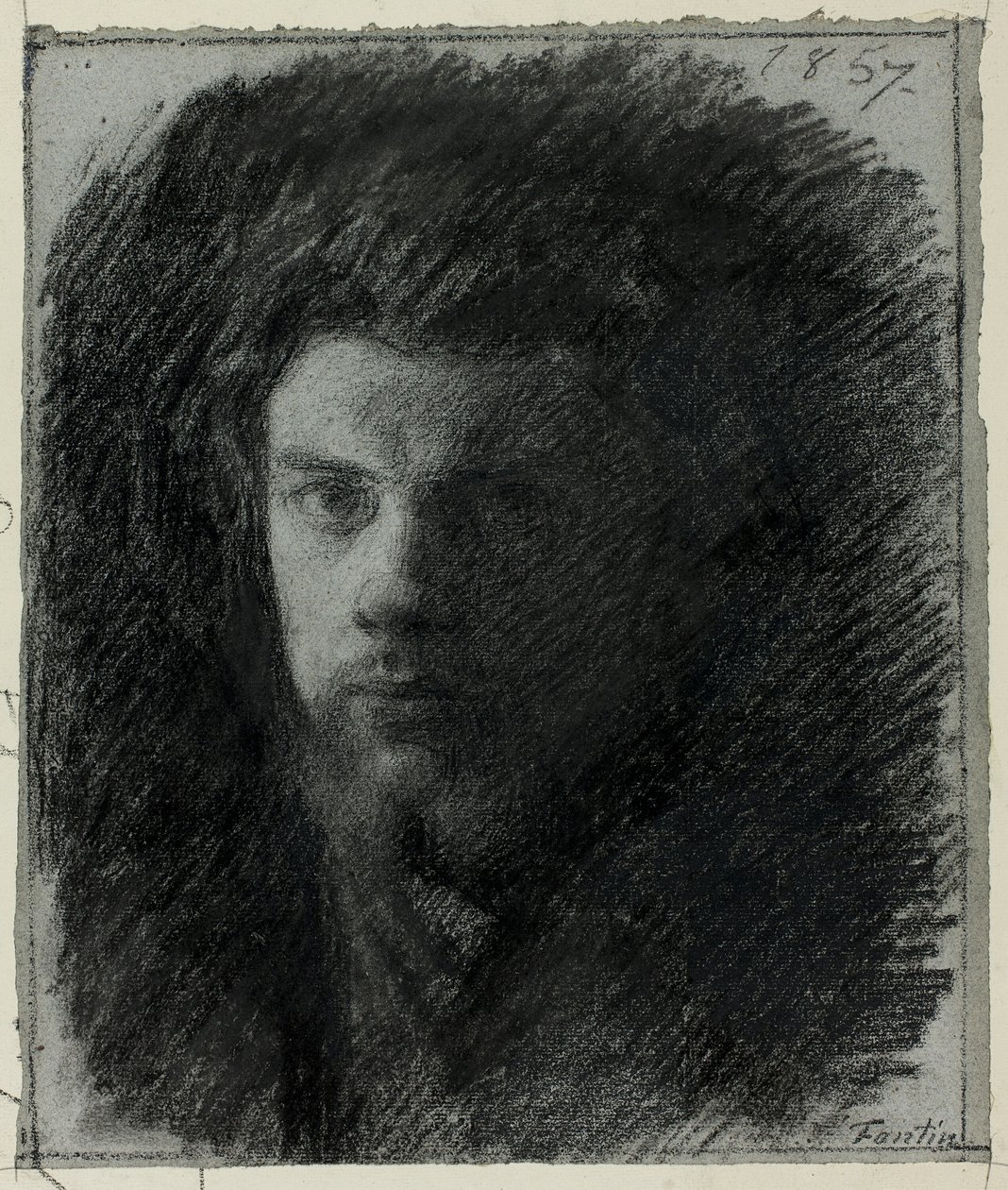 Autoportret autorstwa Ignace Henri Jean Fantin Latour