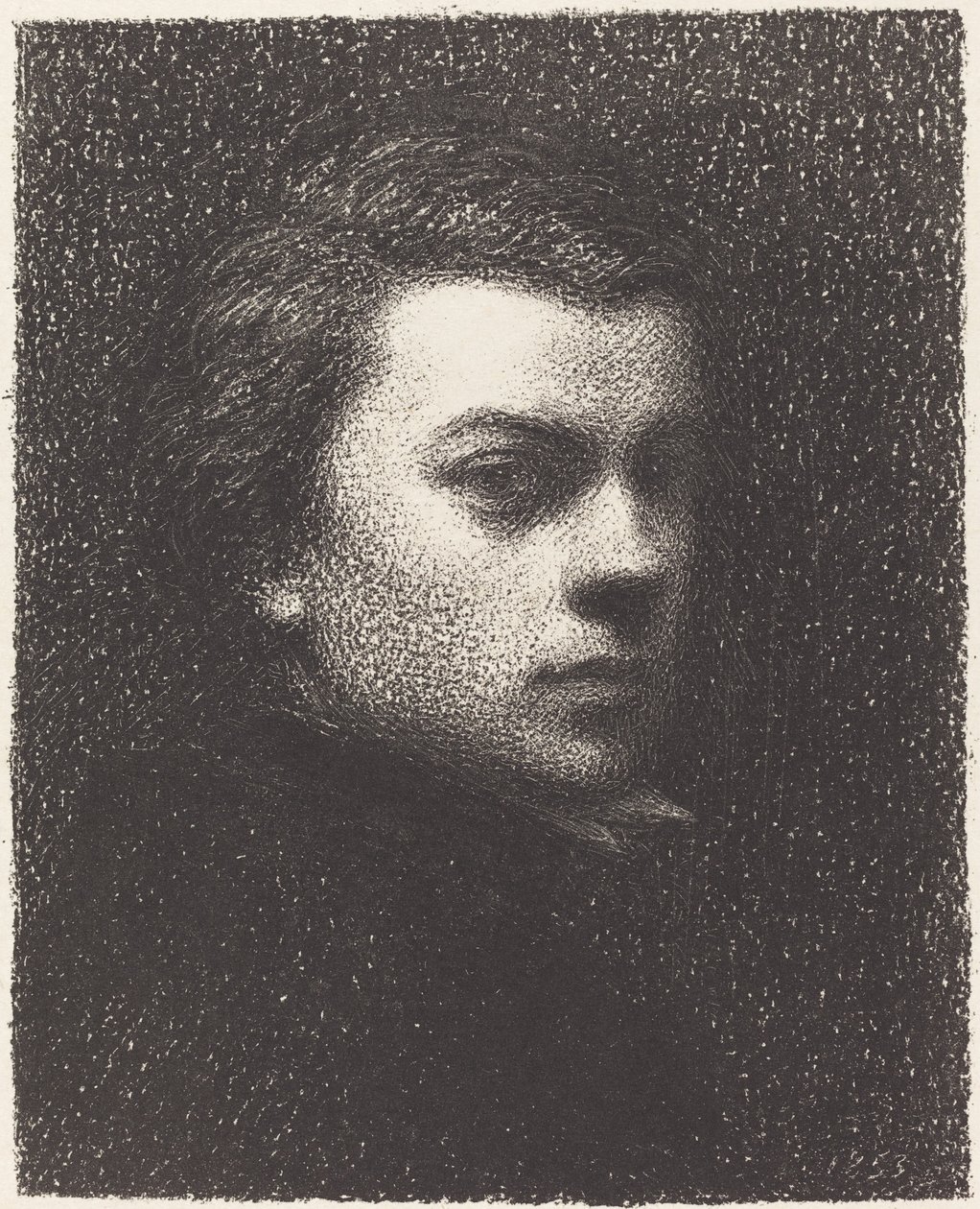 Autoportret w Seventeen autorstwa Ignace Henri Jean Fantin Latour