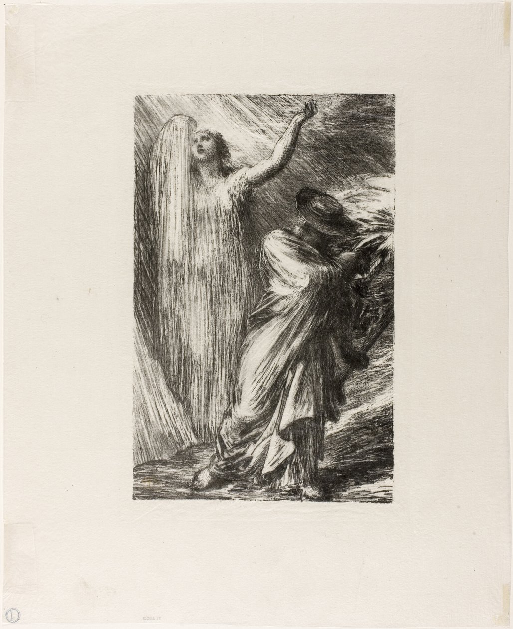 Zygfryd: Akt III, Ewokacja Erda autorstwa Ignace Henri Jean Fantin Latour