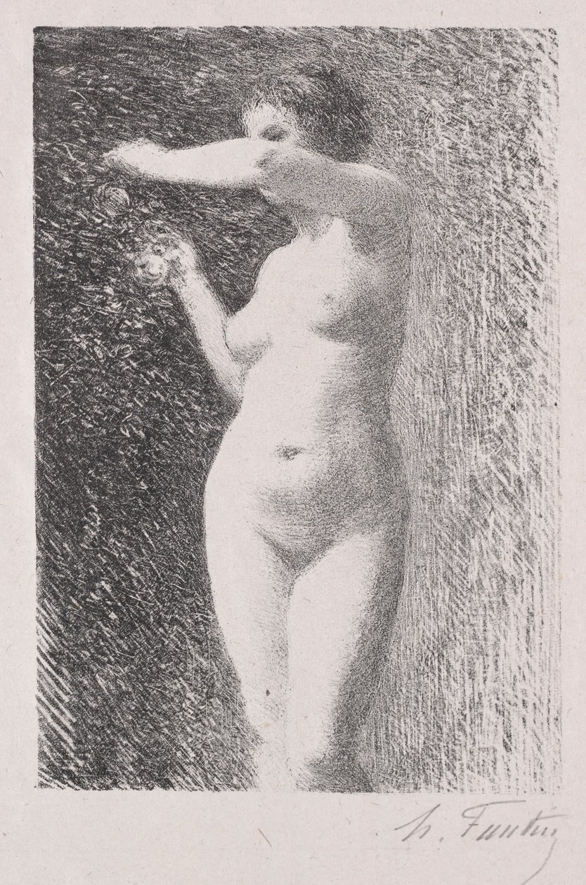 Studiuj dla Ewy autorstwa Ignace Henri Jean Fantin Latour