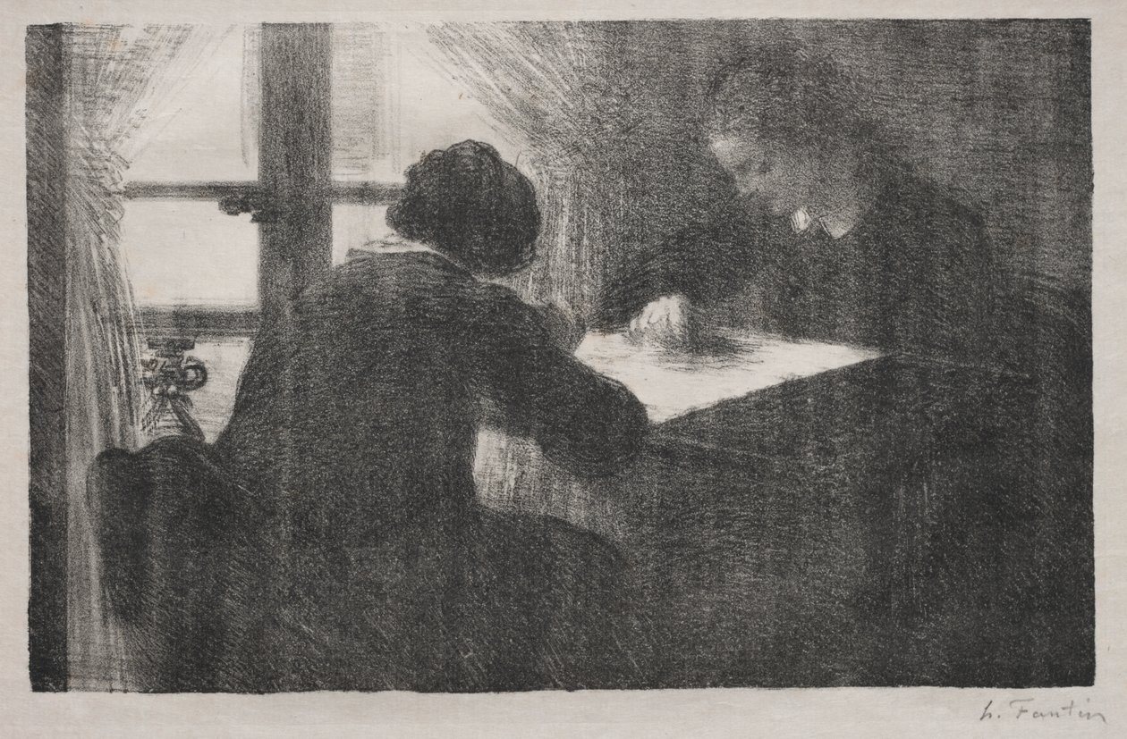 Hafciarze autorstwa Ignace Henri Jean Fantin Latour