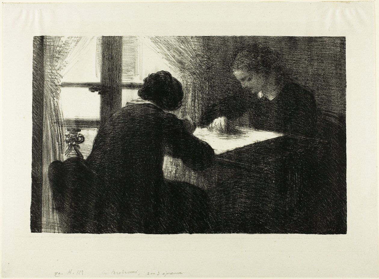 Hafciarki, druga płyta autorstwa Ignace Henri Jean Fantin Latour