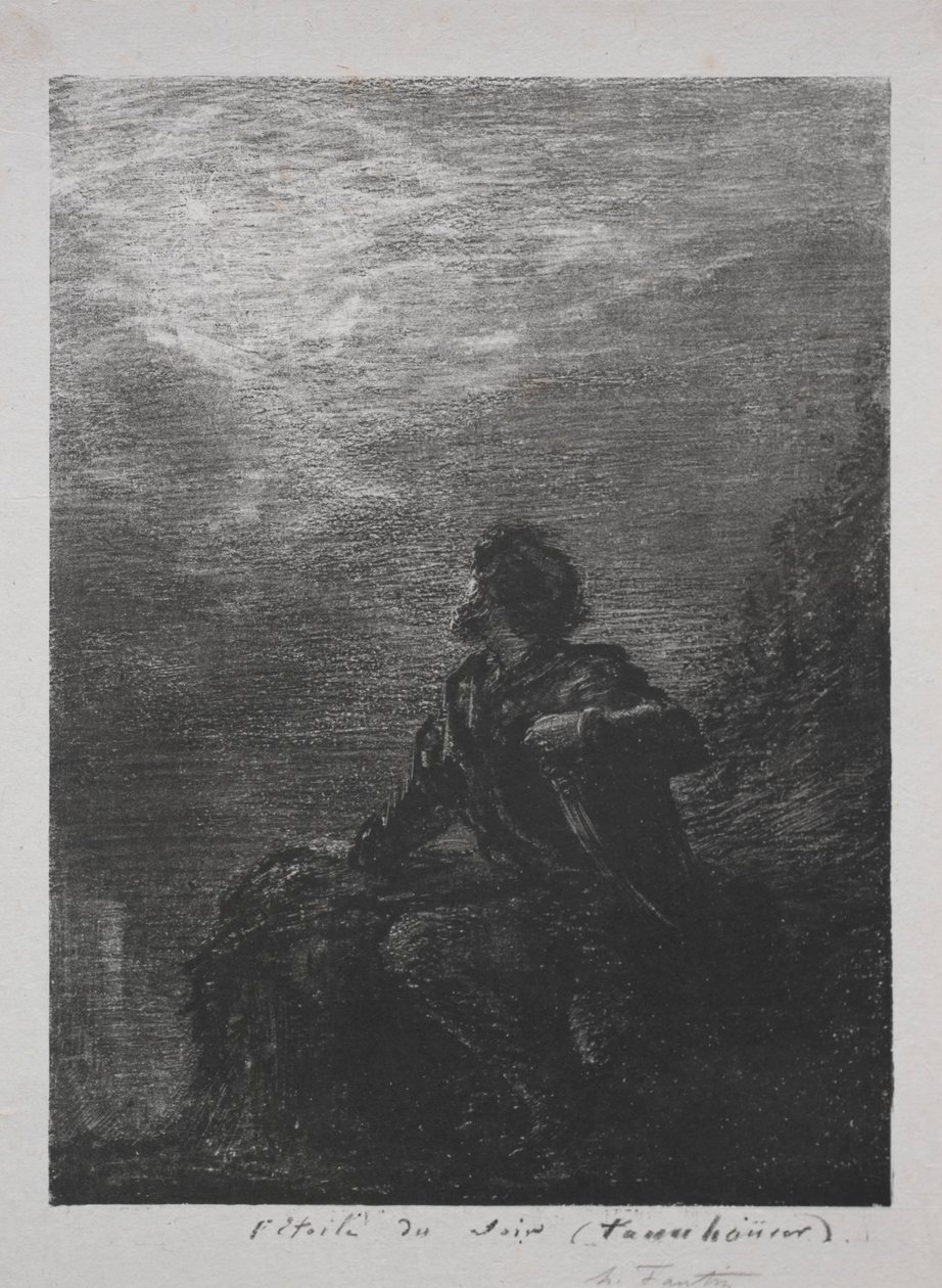 Wieczorna Gwiazda autorstwa Ignace Henri Jean Fantin Latour