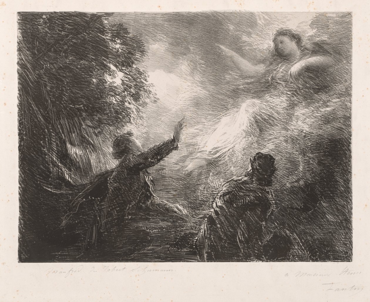 Wróżka Alp autorstwa Ignace Henri Jean Fantin Latour