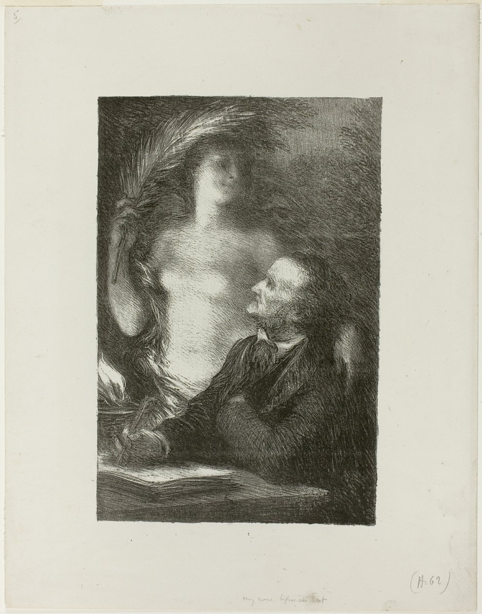 Muza autorstwa Ignace Henri Jean Fantin Latour