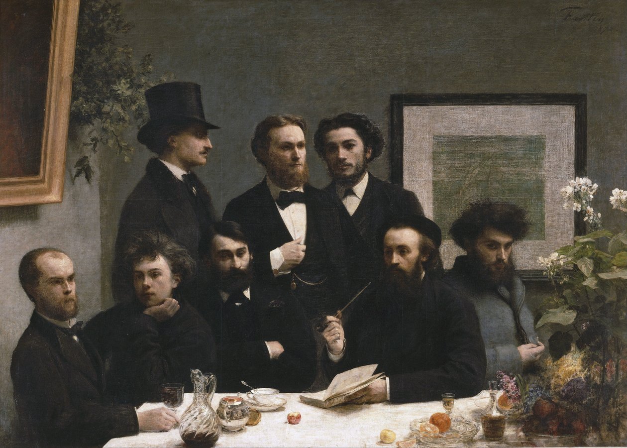 Róg stołu autorstwa Henri Fantin Latour