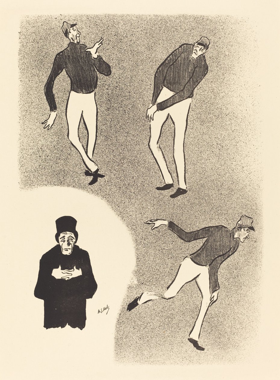 Klauni autorstwa Henri Gabriel Ibels
