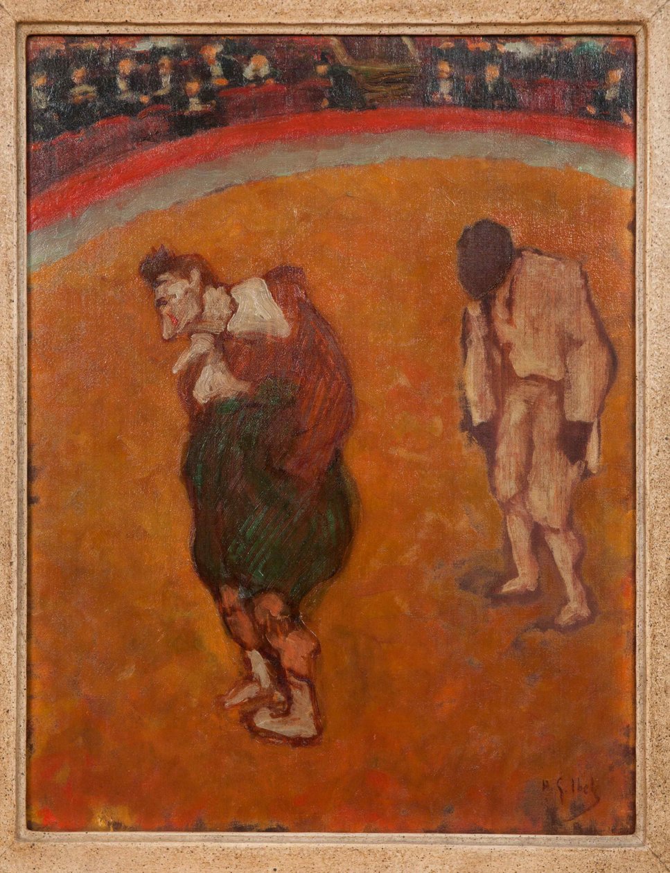 Footit i czekolada, c. 1895. autorstwa Henri Gabriel Ibels