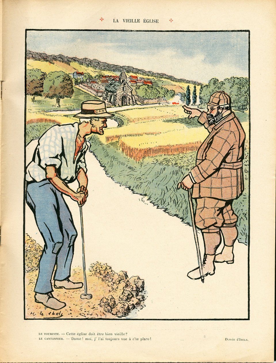 Śmiech, satyryczny w kolorach autorstwa Henri Gabriel Ibels