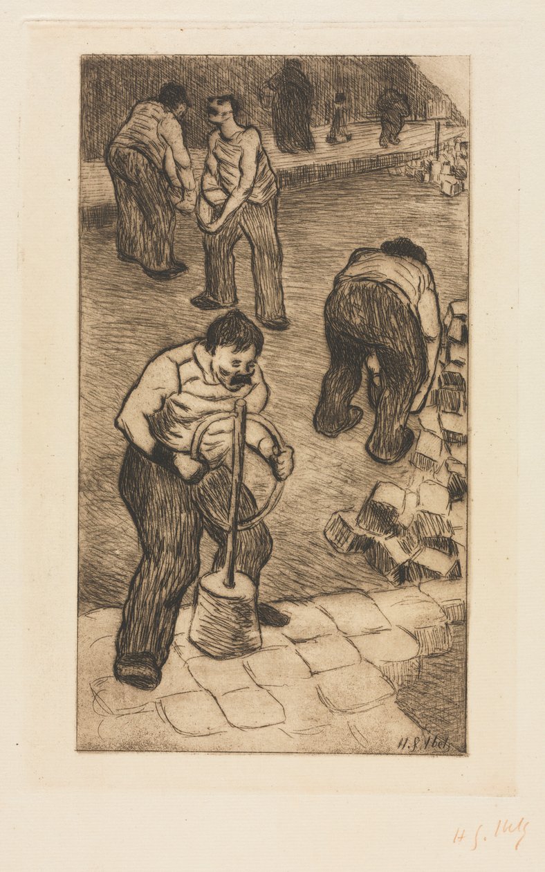 Brukarze ulic autorstwa Henri Gabriel Ibels