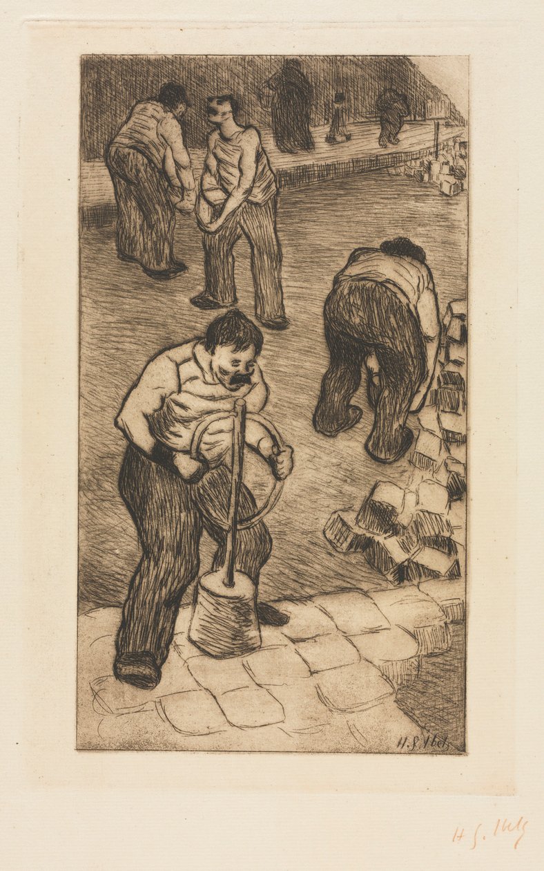 Brukarze ulic, 1894. autorstwa Henri Gabriel Ibels
