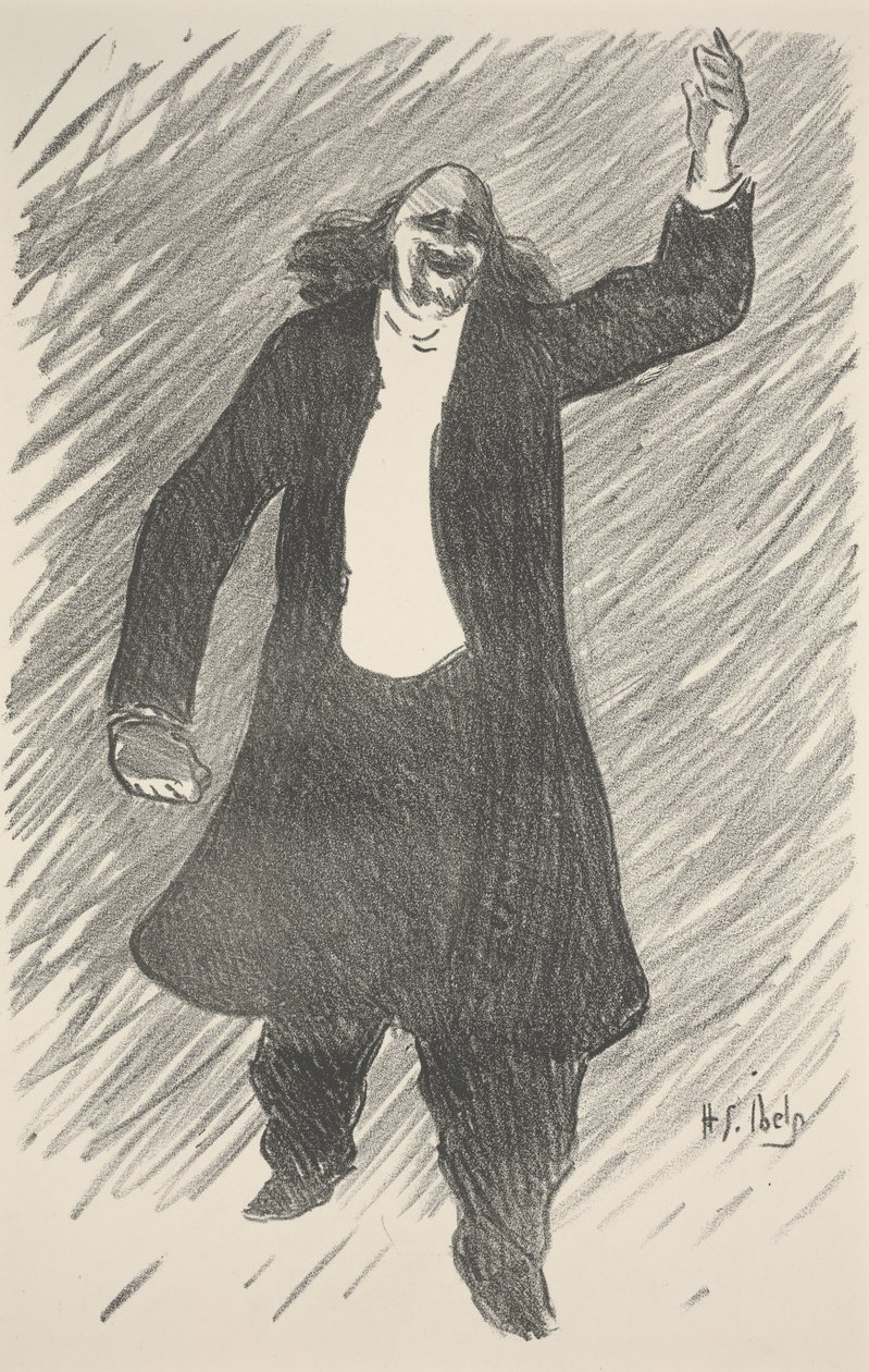 Bez tytułu (litografia) autorstwa Henri Gabriel Ibels