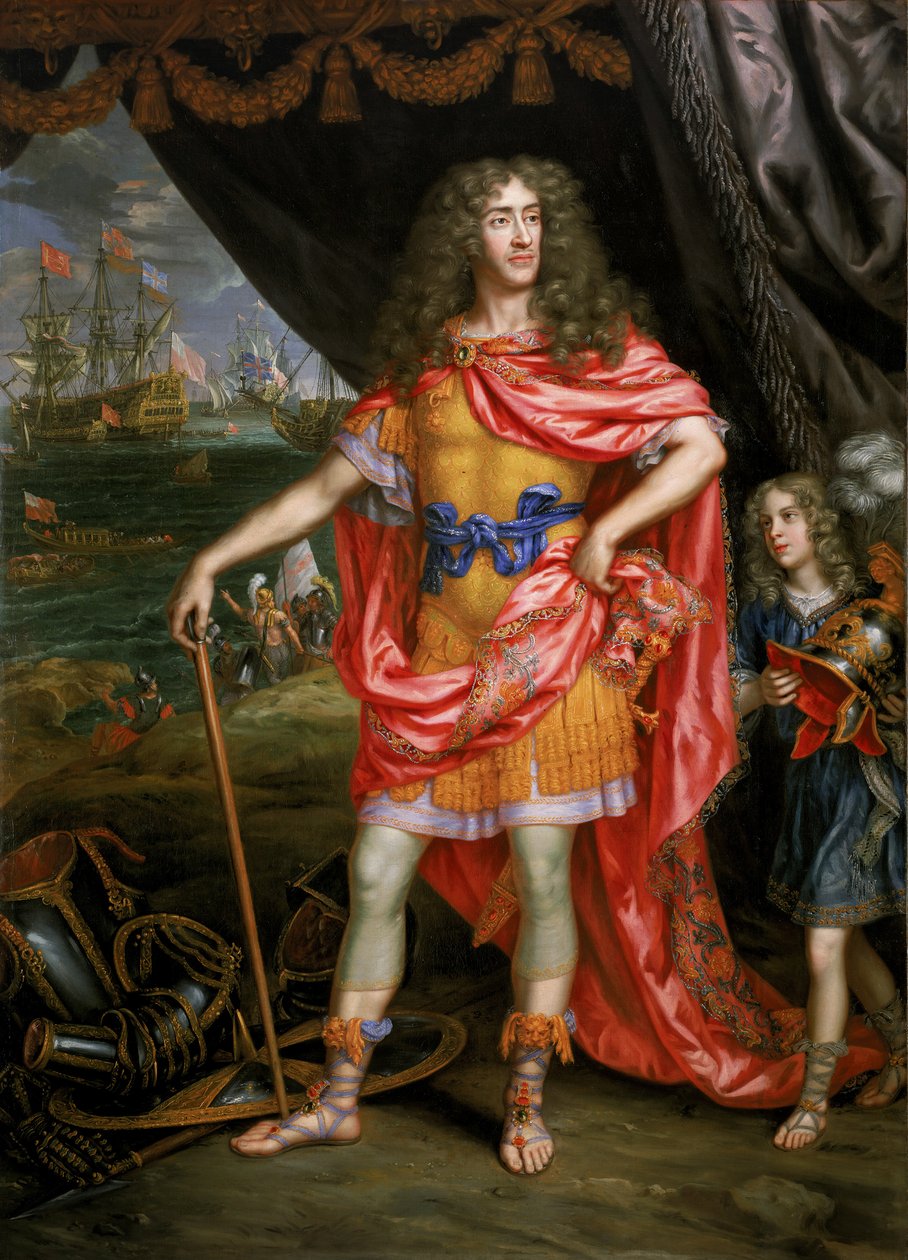 Jakub, książę Yorku (1633-1701) autorstwa Henri Gascar