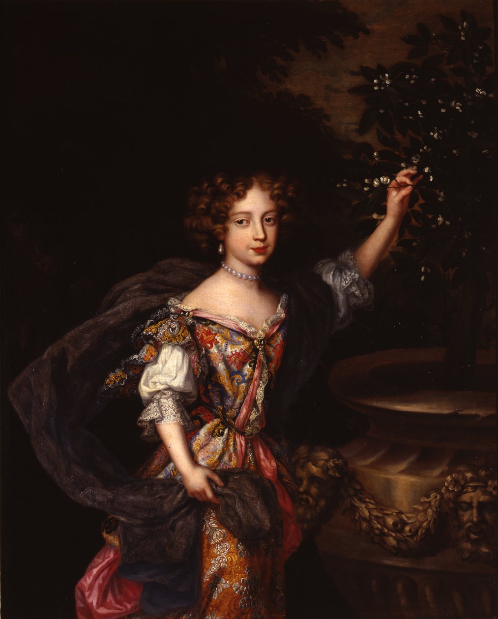 Portret Elżbiety, księżnej Somerset, ok. 1683 (olej na płótnie) autorstwa Henri Gascars