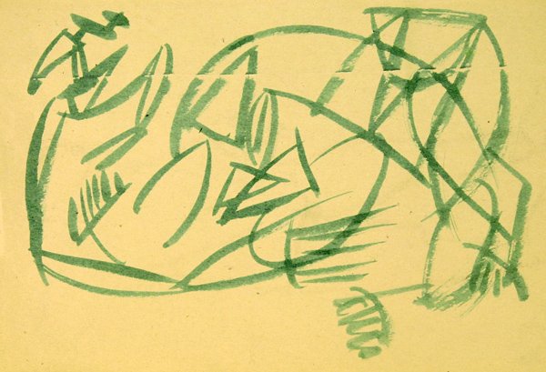 Konie autorstwa Henri Gaudier-Brzeska