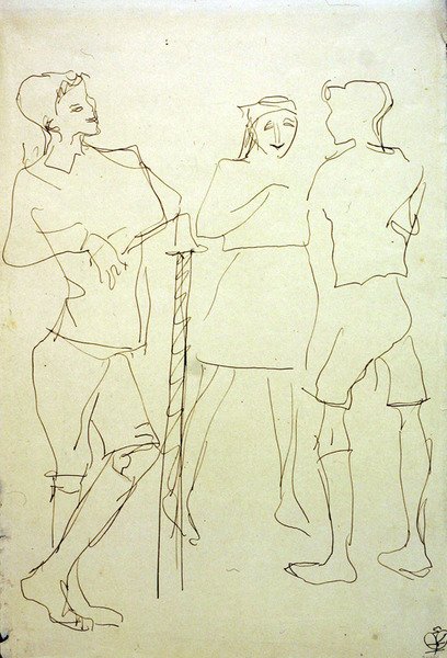 Dzieci w Parku autorstwa Henri Gaudier Brzeska