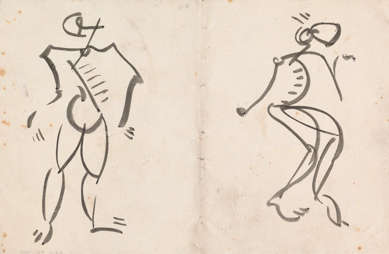 Pięć studiów dla rzeźby autorstwa Henri Gaudier Brzeska