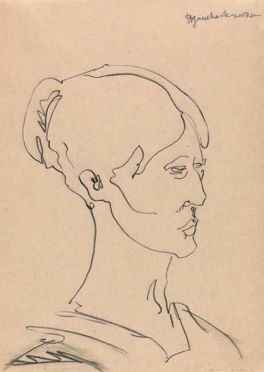 Portret kobiety autorstwa Henri Gaudier Brzeska