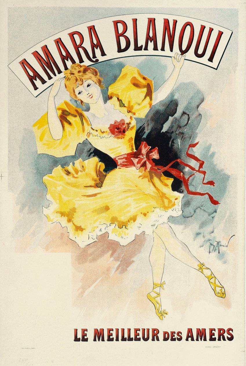 Amara Blanqui, ok. 1895-1900. autorstwa Henri Georges Meunier