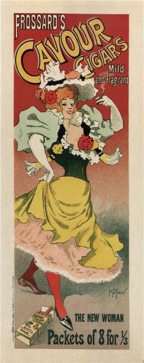 Cygara Cavour, 1896 autorstwa Henri Georges Meunier