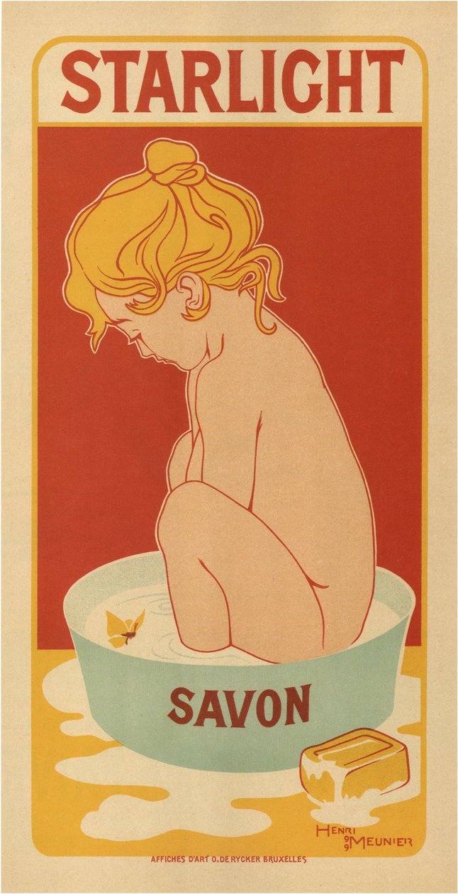 Starlight Savon, 1899 autorstwa Henri Georges Meunier