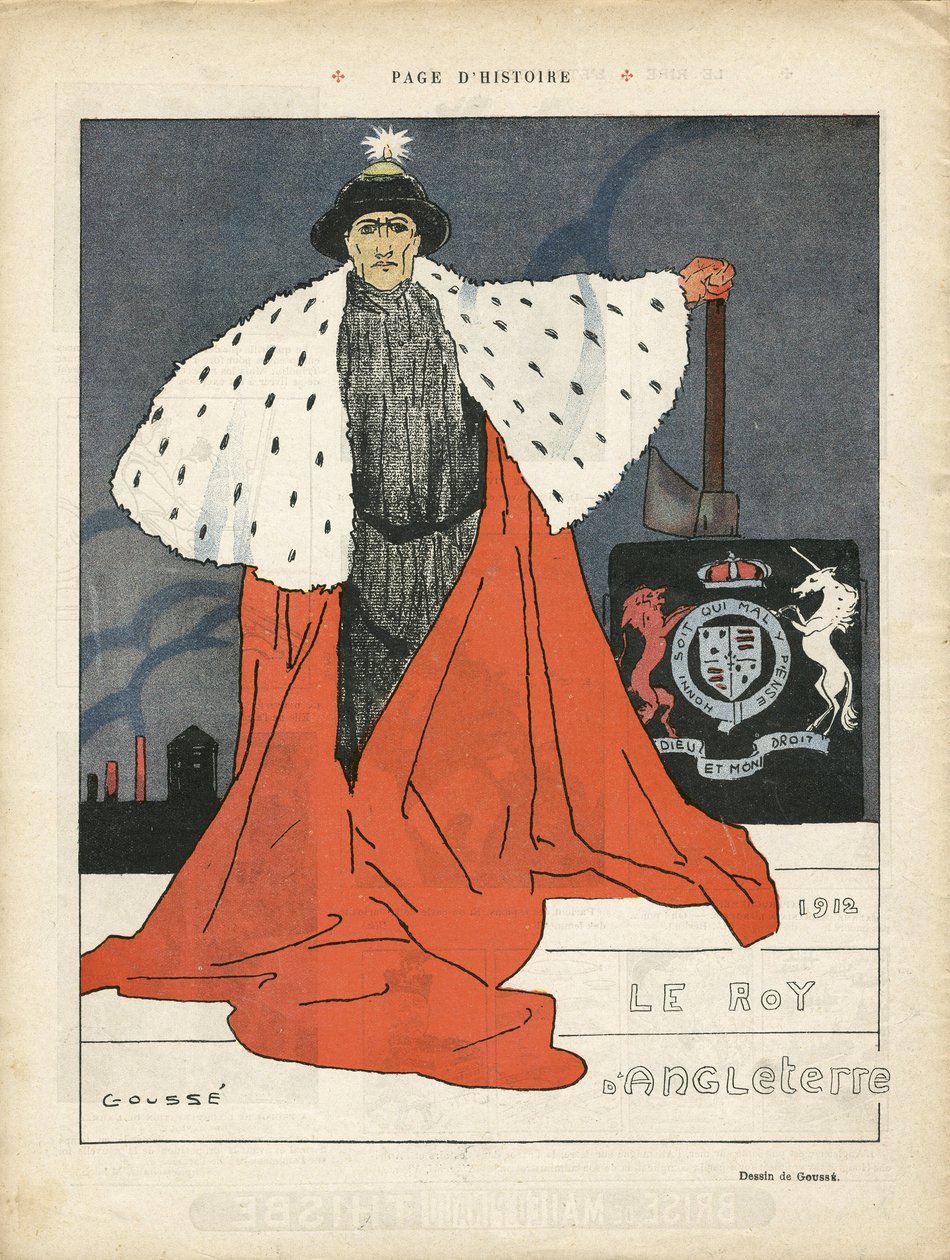 Ilustracja Henri Gousse (1872-1914) w Le Rire autorstwa Henri Gousse