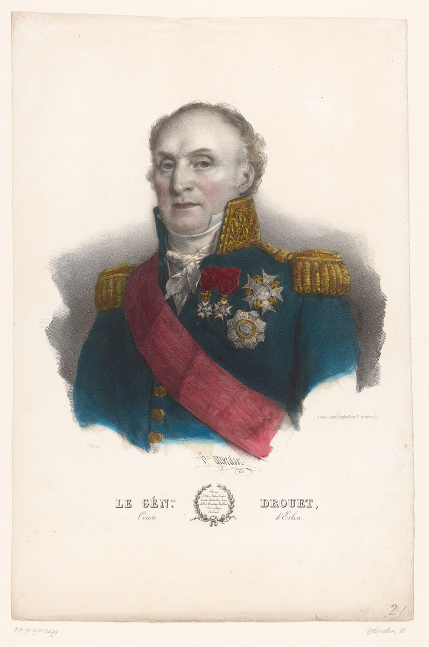 Portret Jean-Baptiste Droueta d