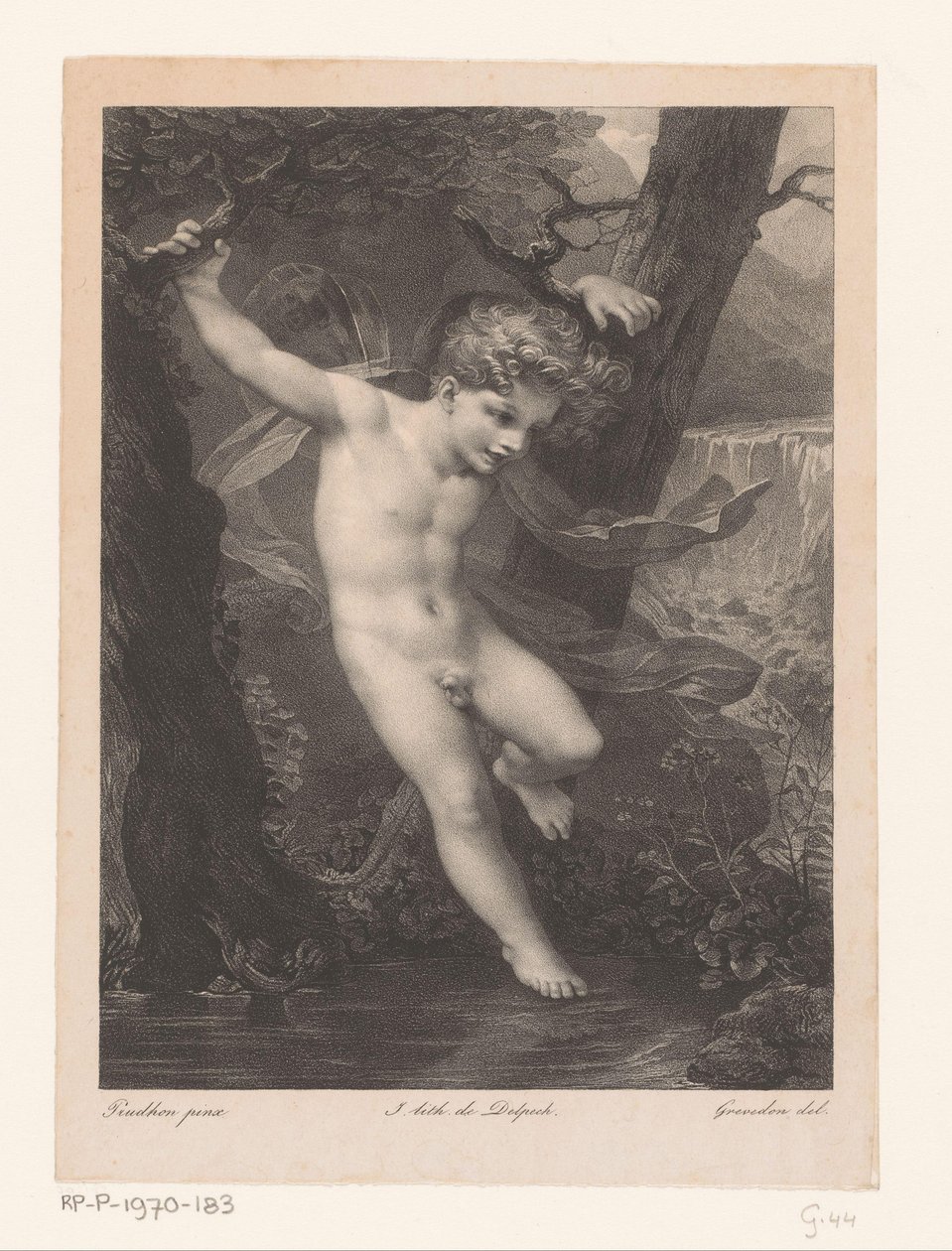 Zefir autorstwa Henri Grevedon