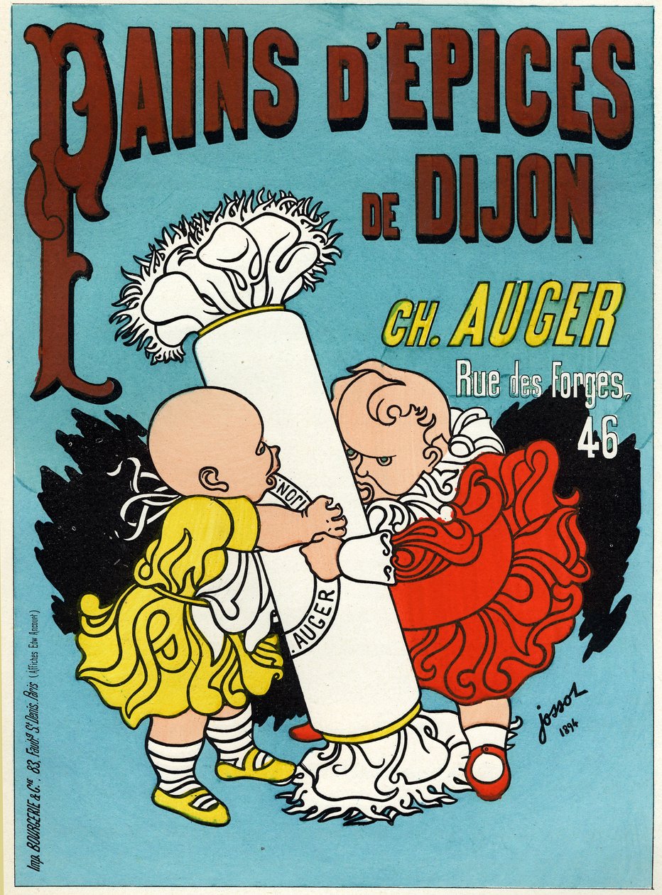 Piernik z Dijon autorstwa Henri Gustave Jossot
