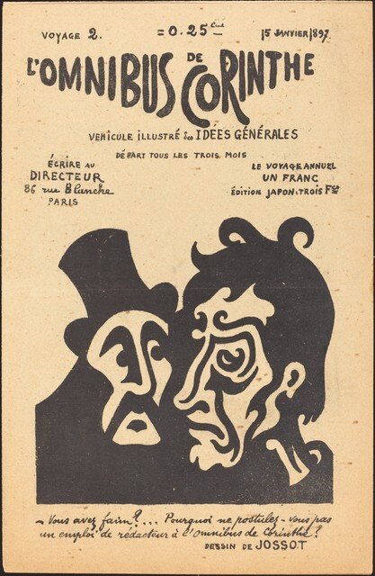 Do wszystkich z Koryntu (nr 2, 15 stycznia 1897) autorstwa Henri Gustave Jossot, Louis Valtat, and others