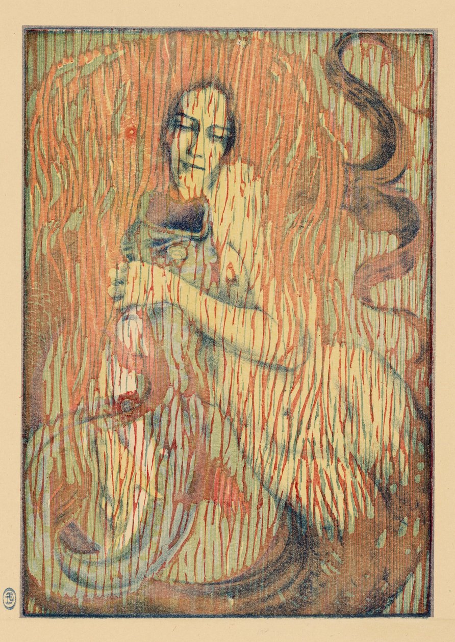 Figlarna Syrenka, 1897 autorstwa Henri Heran
