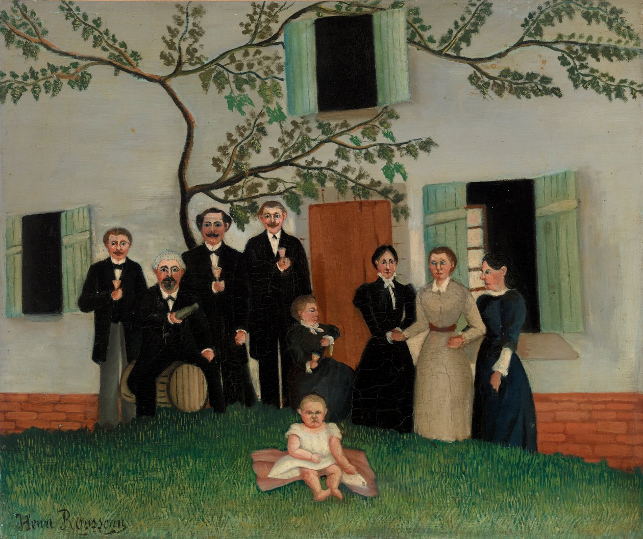 Rodzina autorstwa Henri J.F. 1844 1910 Rousseau