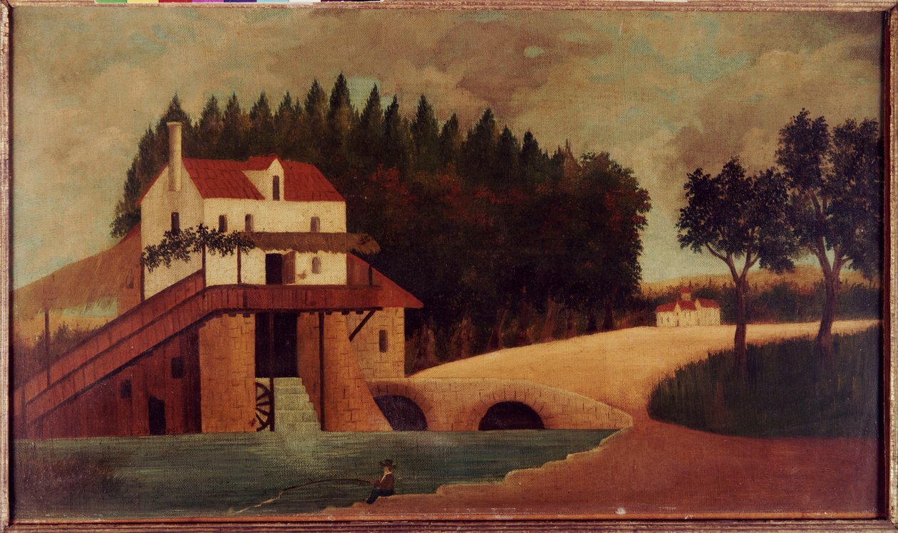 Młyn, ok.1896 autorstwa Henri J.F. Rousseau