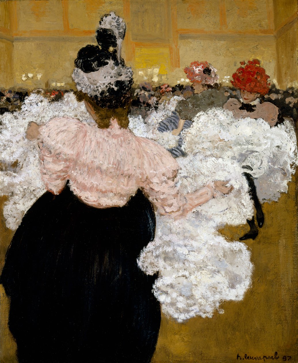 W Moulin Rouge, 1897 autorstwa Henri Jacques Edouard Evenepoel